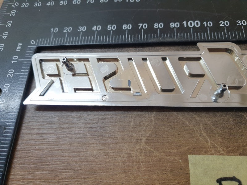 Original Used Toyota Land Cruiser "TOYOTA LAND CRUISER" Badge