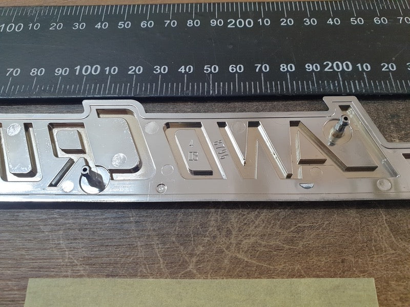 Original Used Toyota Land Cruiser "TOYOTA LAND CRUISER" Badge