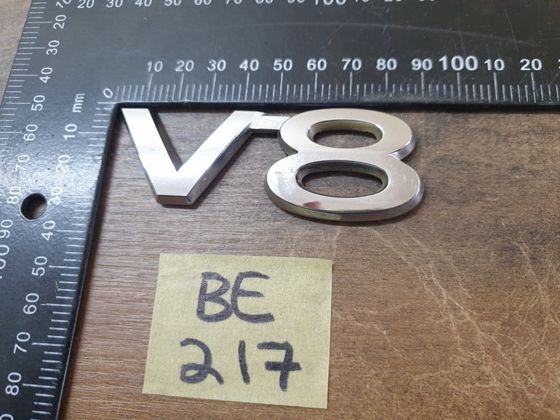 Original Used Toyota Land Cruiser Boot Lid 'V8' Badge