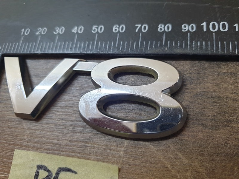Original Used Toyota Land Cruiser Boot Lid 'V8' Badge