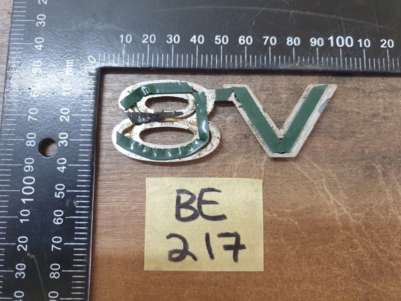 Original Used Toyota Land Cruiser Boot Lid 'V8' Badge