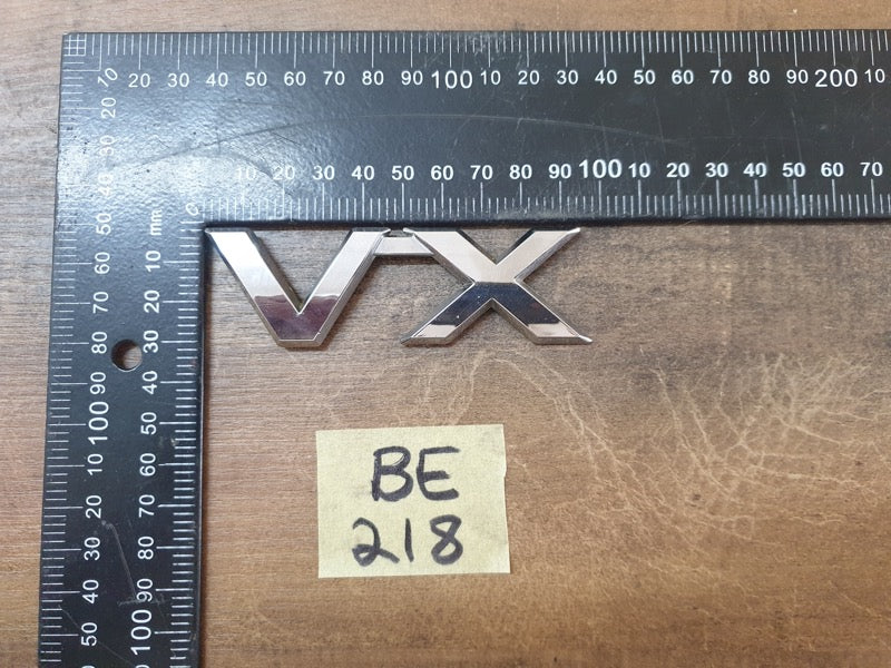 Original Used Toyota Land Cruiser Boot Lid 'VX' Badge