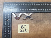 Original Used Toyota Land Cruiser Boot Lid 'VX' Badge