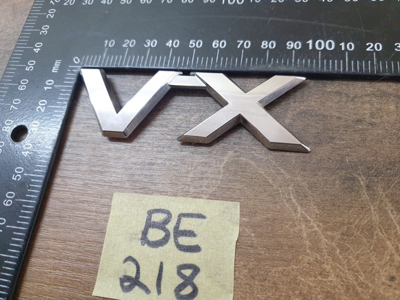 Original Used Toyota Land Cruiser Boot Lid 'VX' Badge