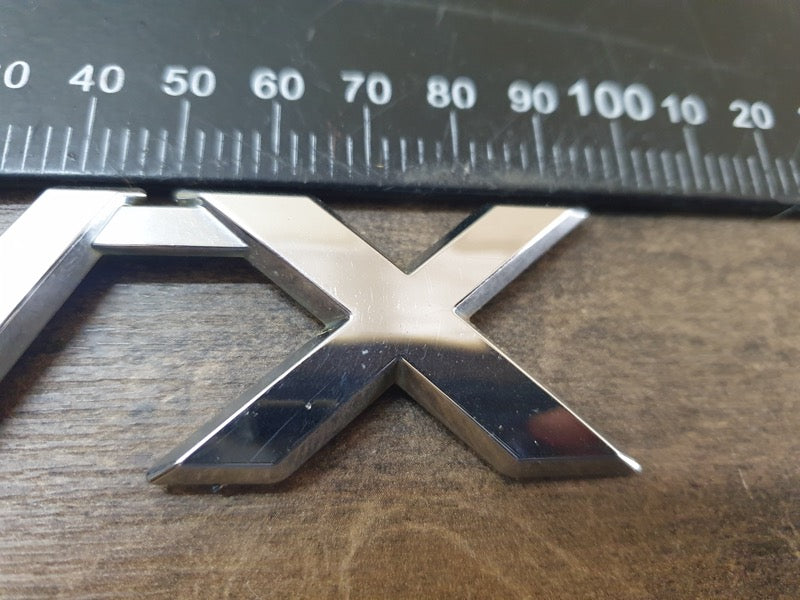 Original Used Toyota Land Cruiser Boot Lid 'VX' Badge