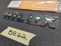 Toyota Hilux Front Door Badge "HILUX"