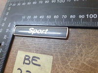 Original Used BMW Front Fender 'Sport' Badge
