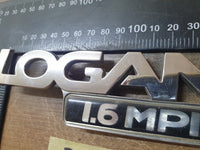 Original Used Renault Logan Expression Boot Lid 'LOGAN 1.6 MPI' Badge