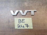 Original Used Suzuki Variable Valve Timing 'VVT' Badge