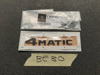 Mercedes-Benz CLS "4MATIC" Badge