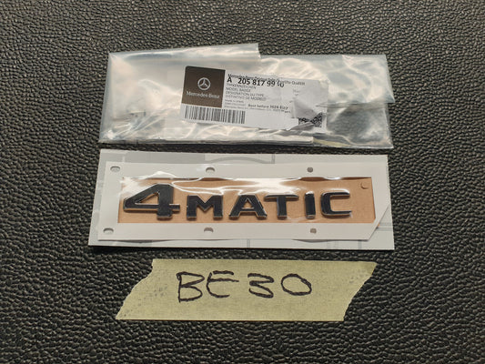 Mercedes-Benz CLS "4MATIC" Badge