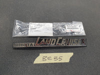 Toyota Land Cruiser "TOYOTA LAND CRUISER" Badge