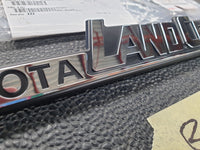 Toyota Land Cruiser "TOYOTA LAND CRUISER" Badge