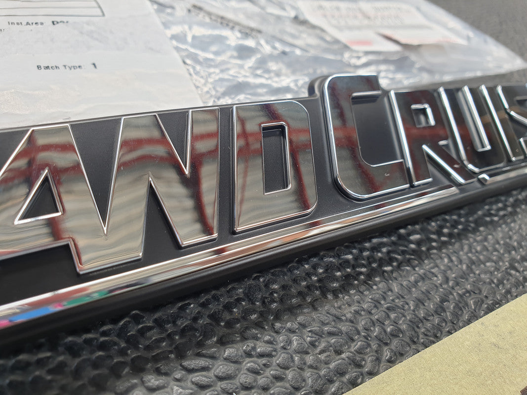 Toyota Land Cruiser "TOYOTA LAND CRUISER" Badge