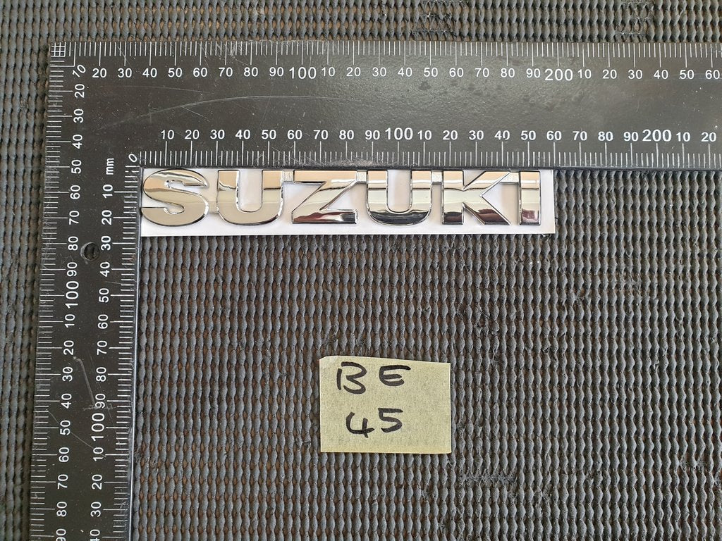 Suzuki Baleno "SUZUKI" - Boot Lid Badge