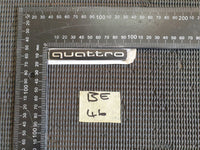 Audi Q3 S-Line "quattro" - Boot Lid Badge