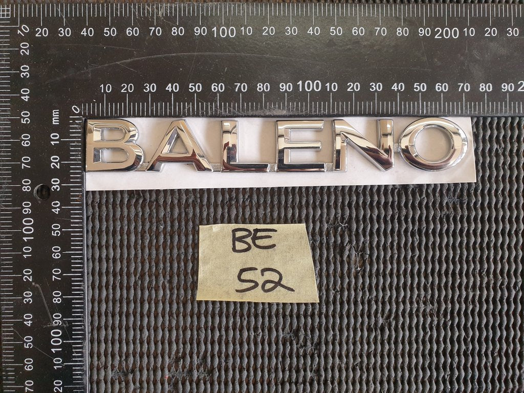 Suzuki Baleno "BALENO"  - Boot Lid Badge