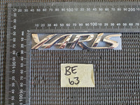 Toyota Yaris "Yaris" - Boot Lid Badge