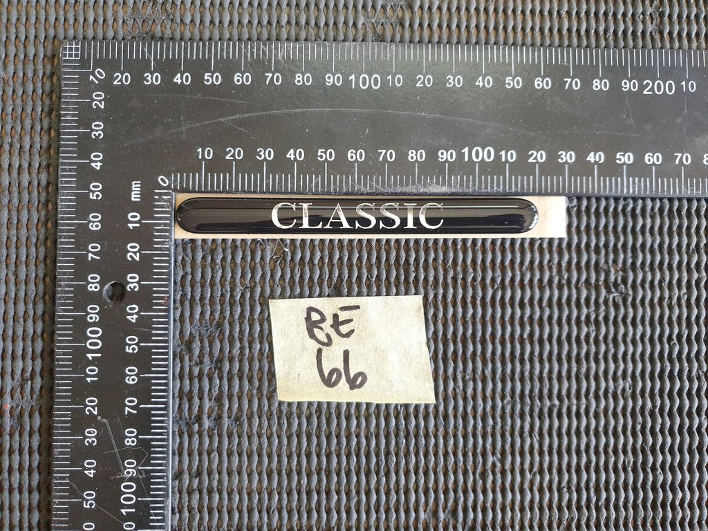 Mercedes-Benz E-Class E200-E63 2007 "CLASSIC" Left Front Fender Badge