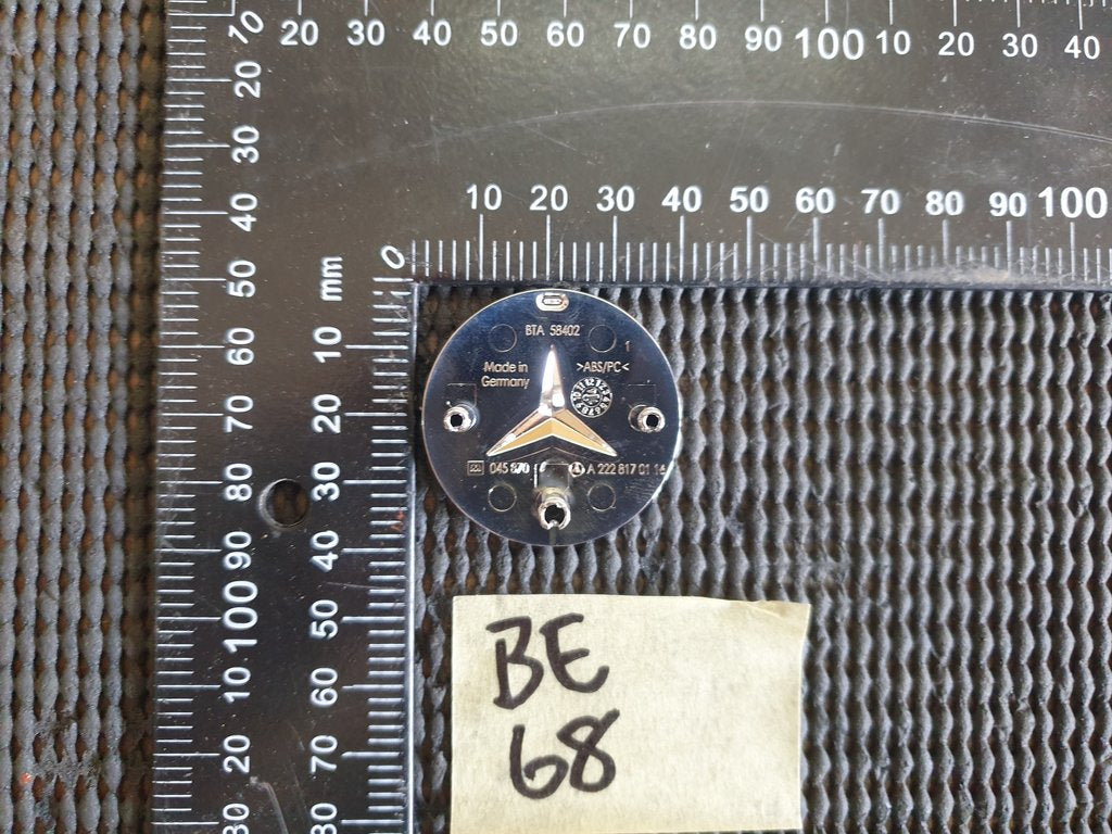 Mercedes-Benz C-Class S-Class W205 W222 Bonnet Badge