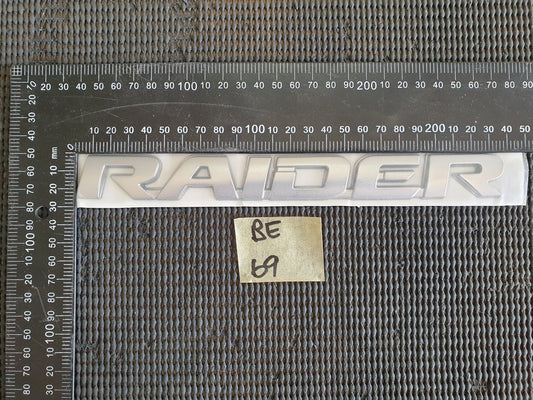 Toyota Hilux "RAIDER" - Tailgate Badge