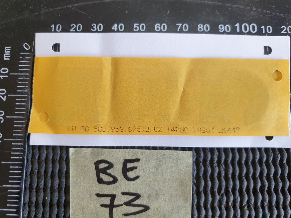 Volkswagen Golf VII GTI "GTI" - Boot Lid Badge