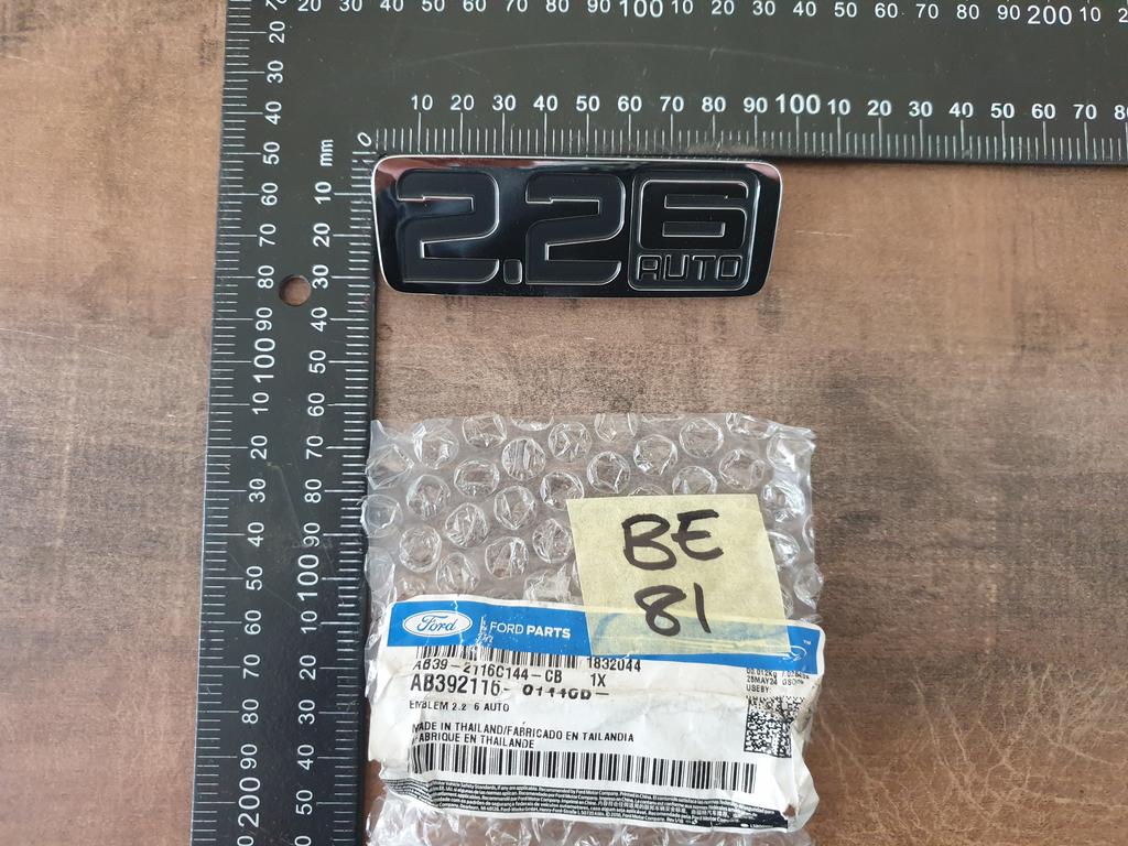 Ford Ranger T6 MK3 "2.2 6AUTO" - Front Fender Badge