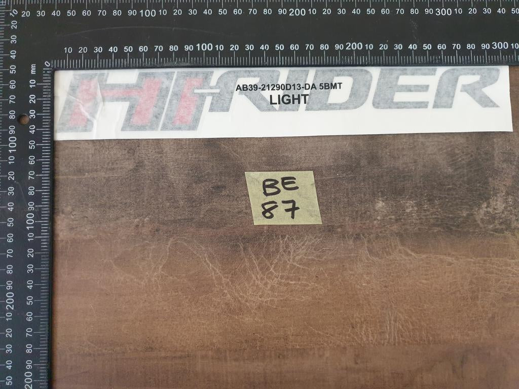 Ford Ranger "HIRIDER" Left Rear Sidepanel Sticker