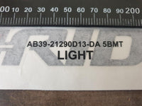 Ford Ranger "HIRIDER" Left Rear Sidepanel Sticker