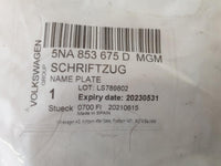 Volkswagen Tiguan "4MOTION" - Boot Lid Badge