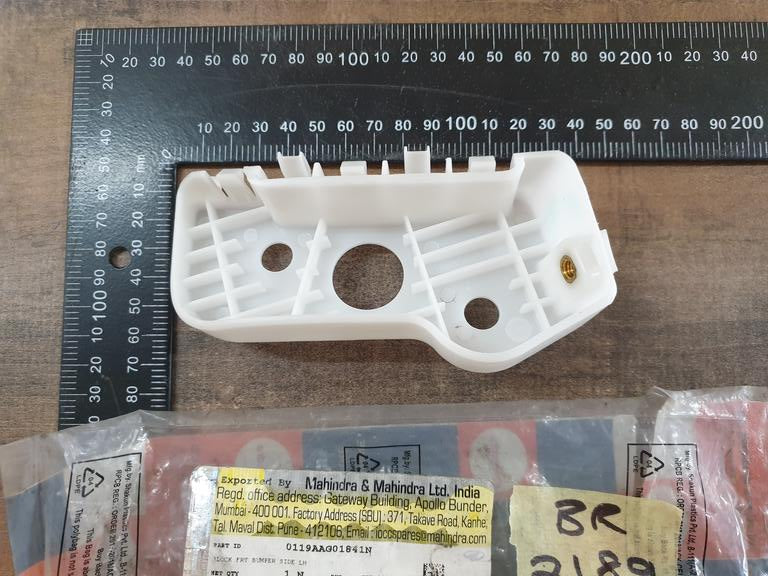 Original New Mahindra Pik Up Left Front Bumper Bracket