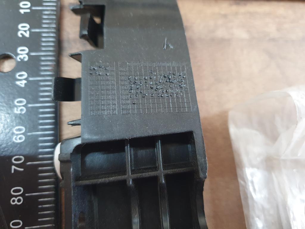 Original New Opel Corsa Left Rear Bumper Bracket