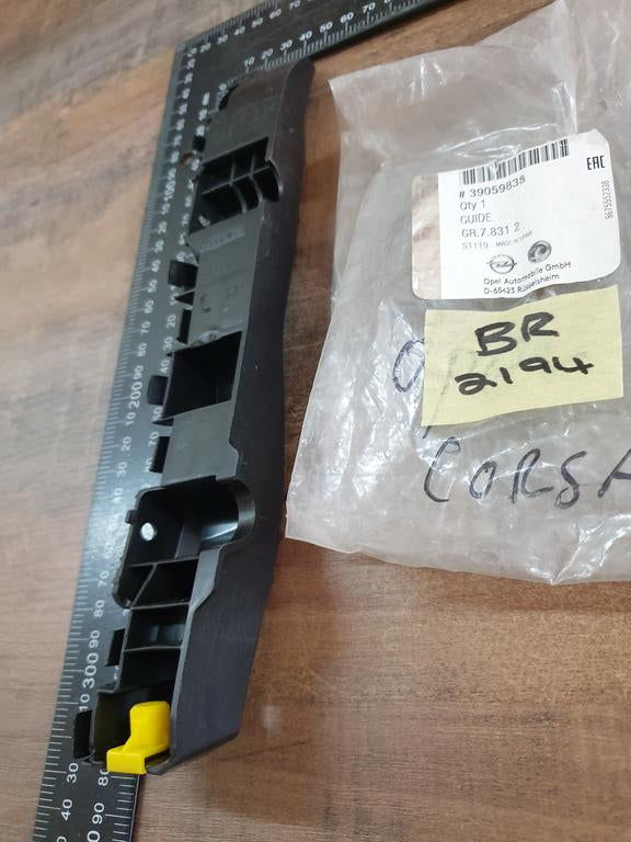 Original New Opel Corsa Left Rear Bumper Bracket