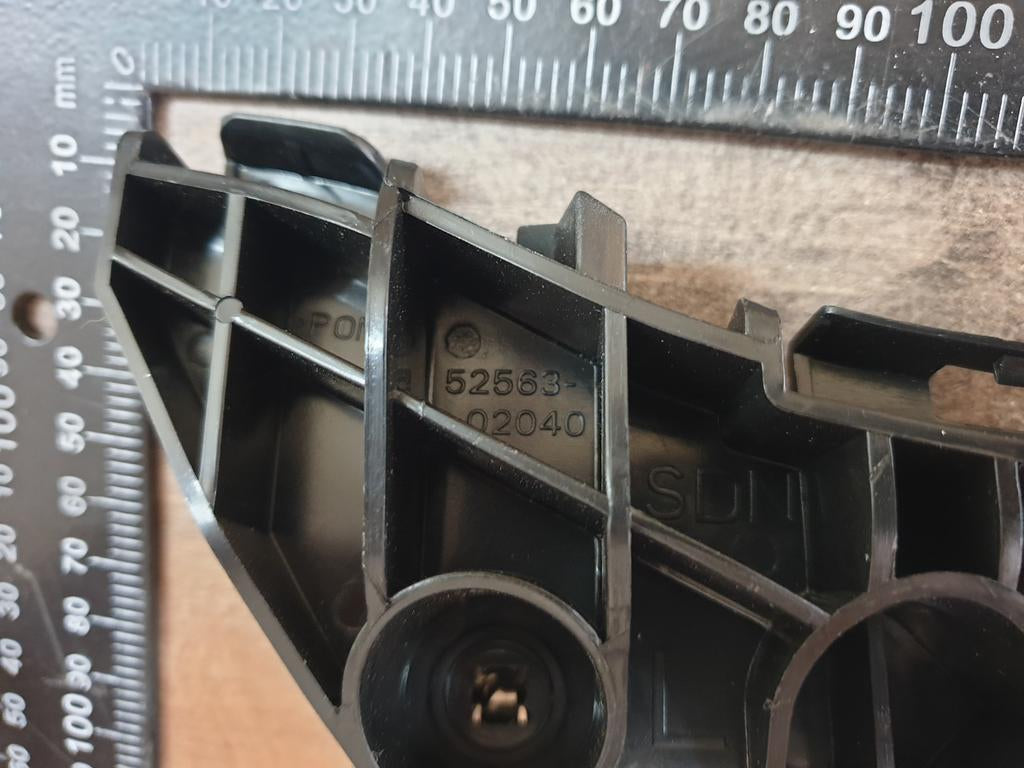 Original New Toyota Corolla Left Rear Bumper Bracket