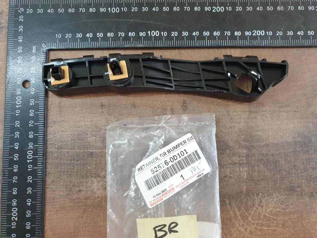 Original New Toyota Etios Left Rear Upper Bumper Bracket