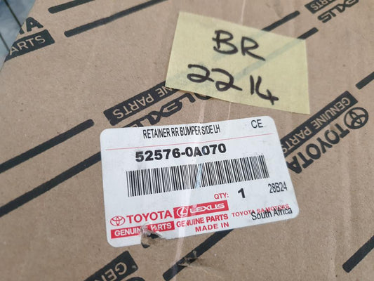 Original New Toyota Corolla Cross Left Rear Bumper Bracket