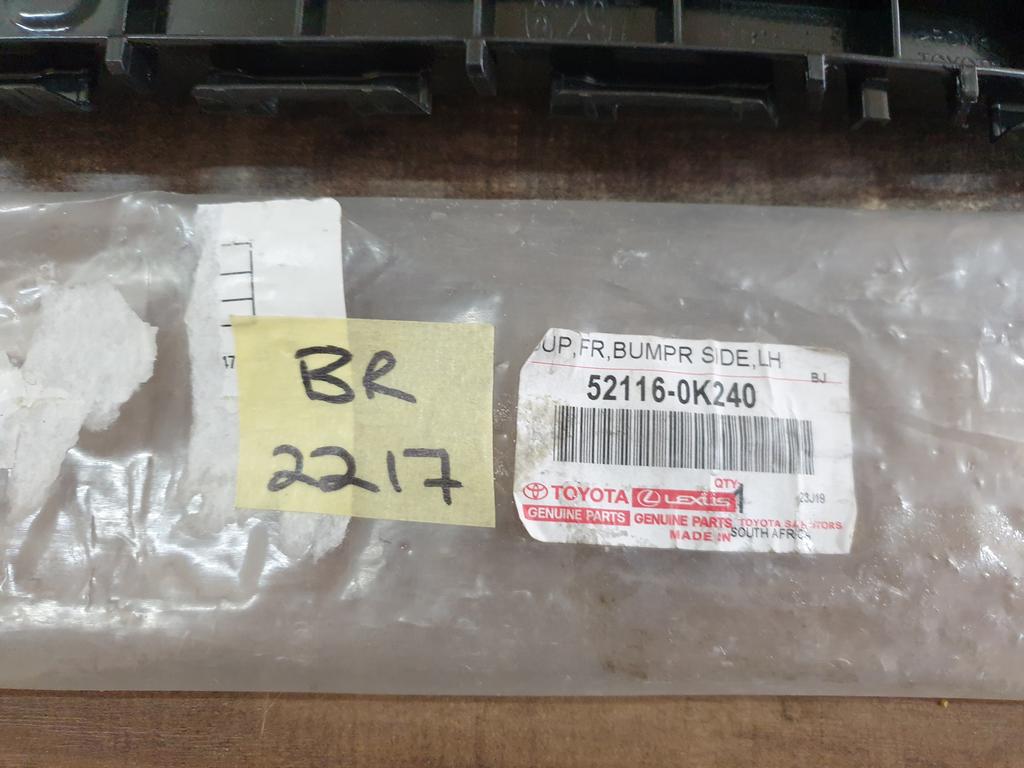 Original New Toyota Fortuner Hilux Left Front Bumper Bracket