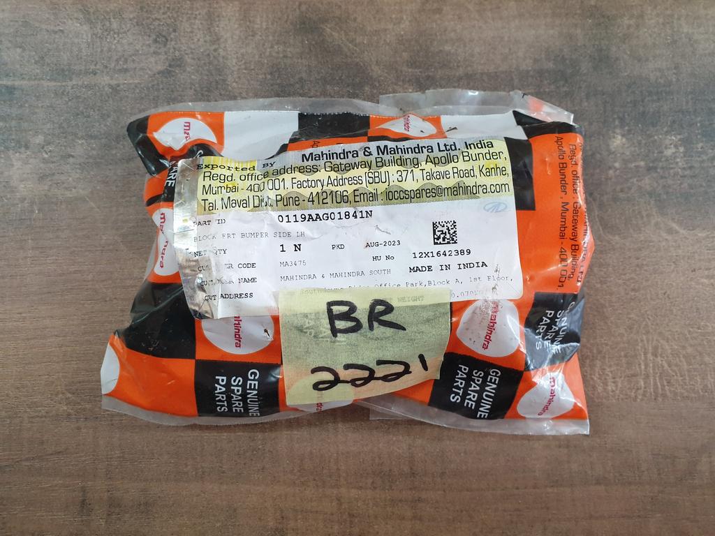 Original New Mahindra Pik Up Left Front Bumper Bracket