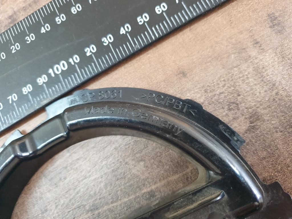 Original New Mercedes-Benz C-Class W205 Radiator Grille Badge Bracket