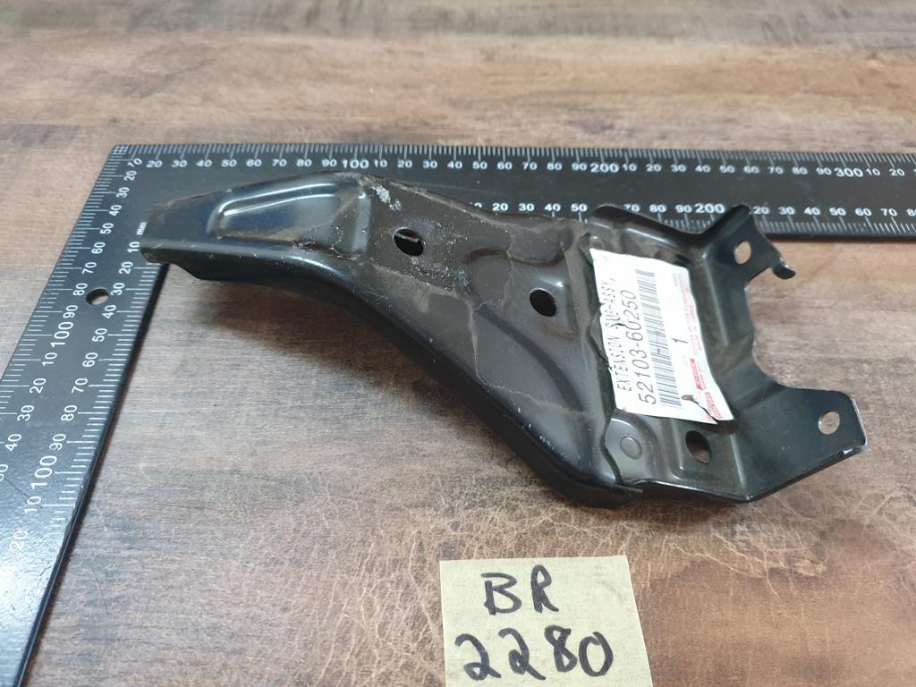 Original New Toyota Land Cruiser Prado Left Front Sub-Assembly Bumper Bracket