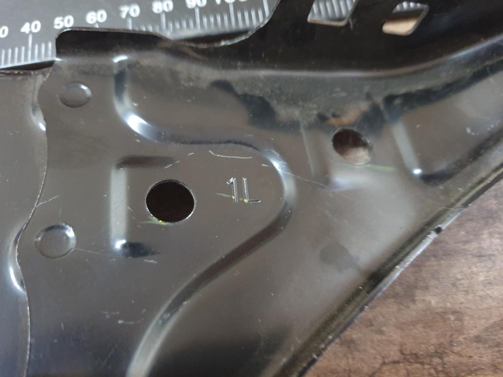 Original New Toyota Land Cruiser Prado Left Front Sub-Assembly Bumper Bracket