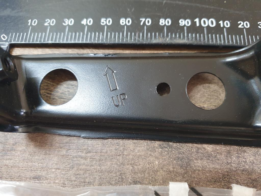Original New Toyota Hilux Outer Front Bumper Bracket