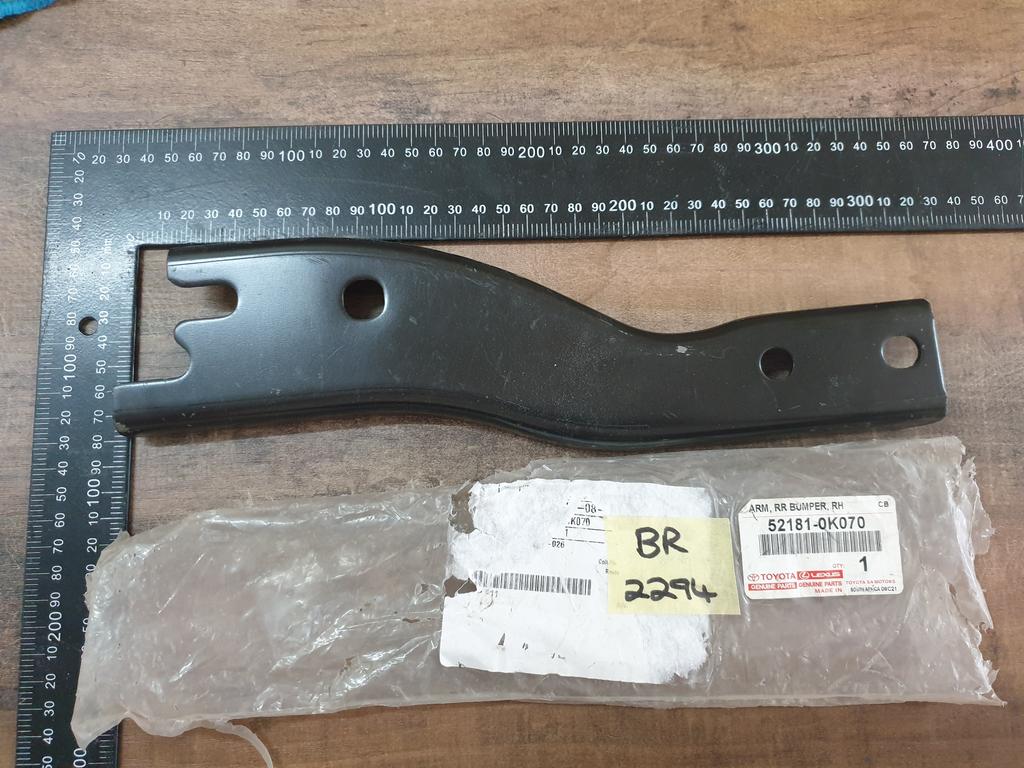 Original New Toyota Hilux Right Rear Bumper Bracket