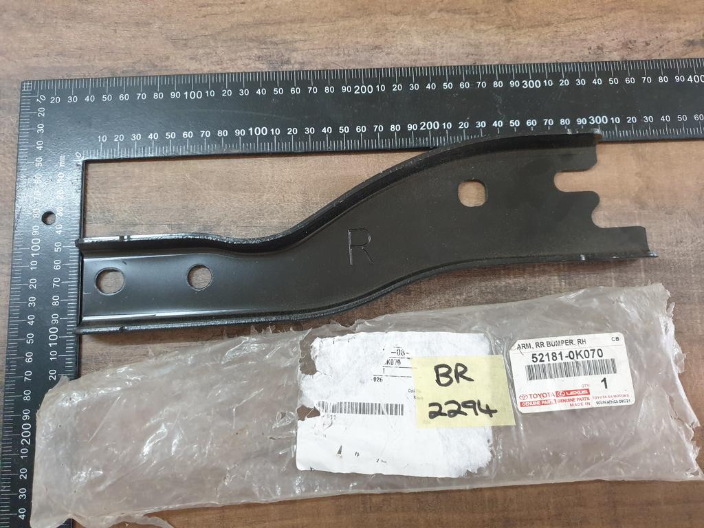 Original New Toyota Hilux Right Rear Bumper Bracket