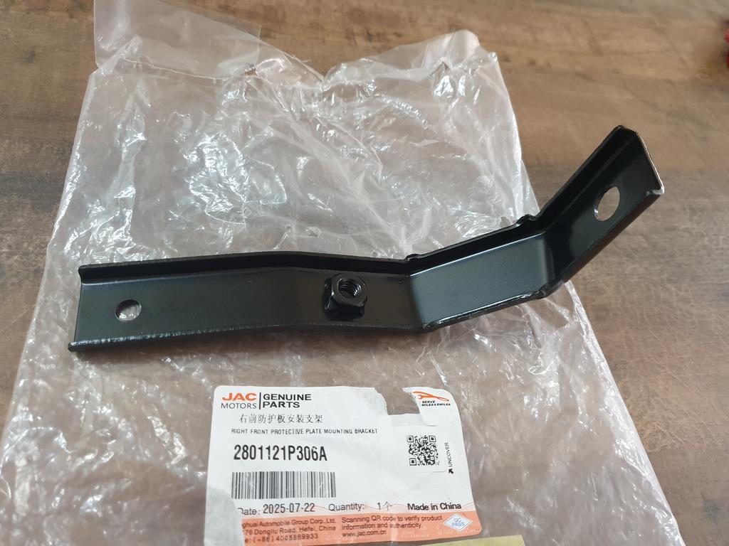 Original New JAC T8 2.0CDI LUX P Right Front Protective Plate Bracket