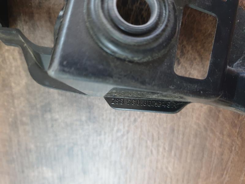 Original New Volkswagen Golf Left Front Bumper Bracket