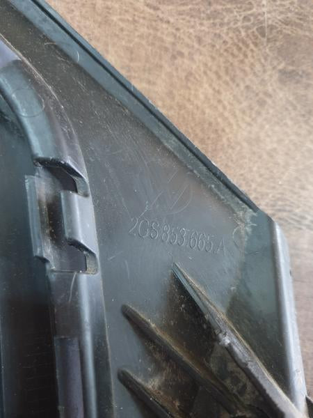 Original New Volkswagen Polo Left Front Fog Light Cover Bracket