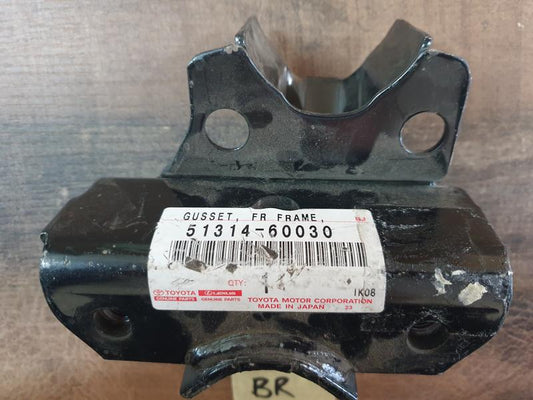 Original New Toyota Land Cruiser Left Front Lower Frame Gusset