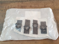 Original New Volkswagen Transporter Rear Bumper Parking Aid PDC Sensor Mounting Bracket Set