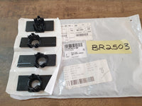 Original New Volkswagen Transporter Rear Bumper Parking Aid PDC Sensor Mounting Bracket Set